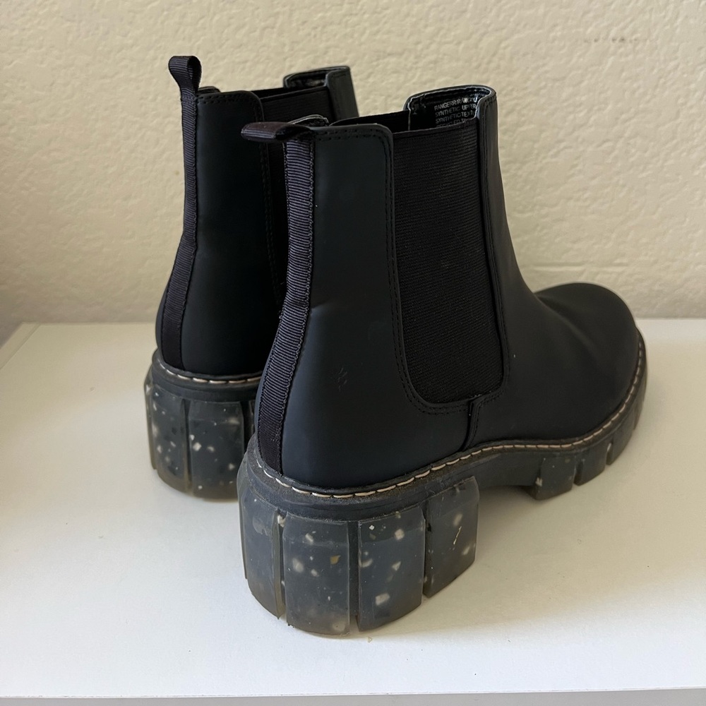 Steve Madden Black Ankle Boots - Picture 3 of 5